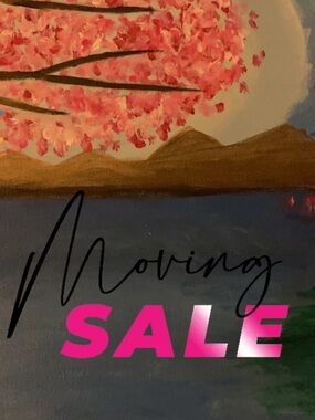 Moving sale 🥳
